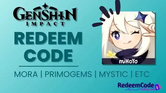 Genshin Impact Redeem Code List