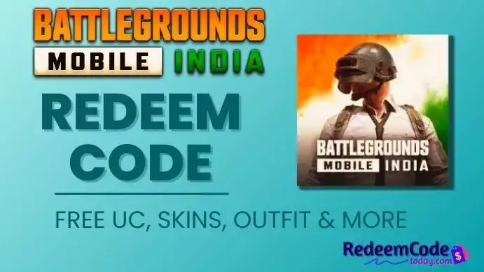 BGMI Redeem Code Today 