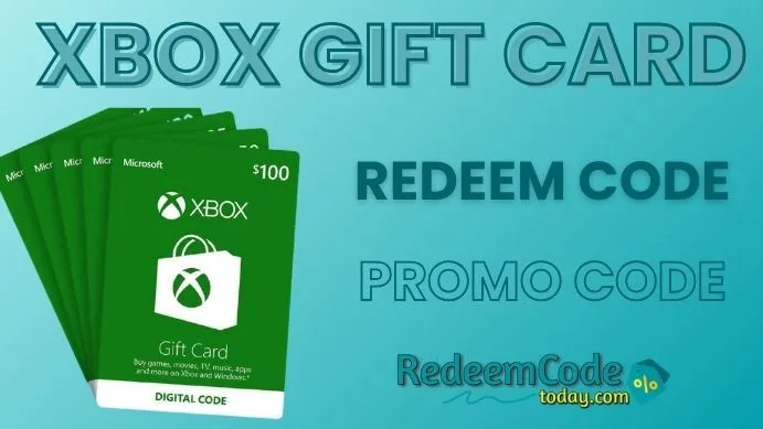 XBOX Redeem Code Gift Card