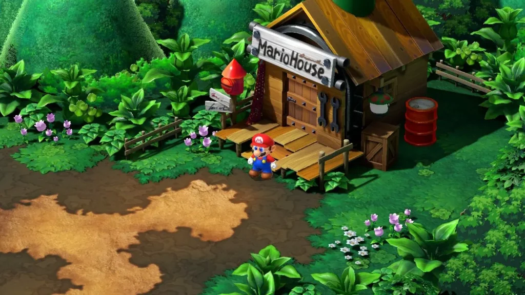 super Mario RPG house