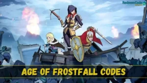 Age of Frostfall Codes |