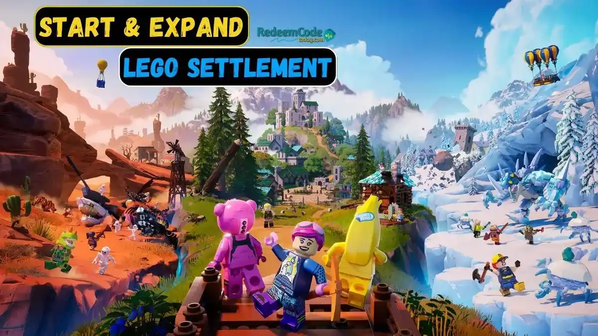 How to Expand Settlement in Lego Fortnite