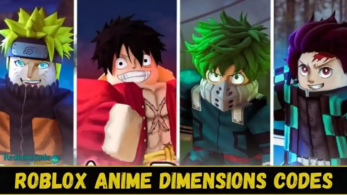 Roblox Anime Dimensions codes