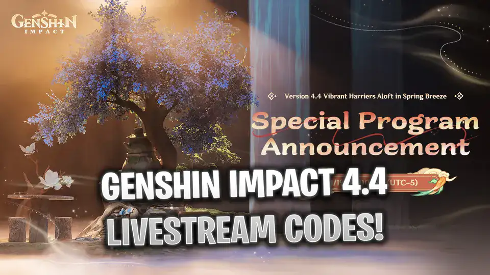 Genshin Impact Livestream Codes