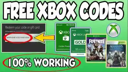 Free Xbox Gift Card Codes