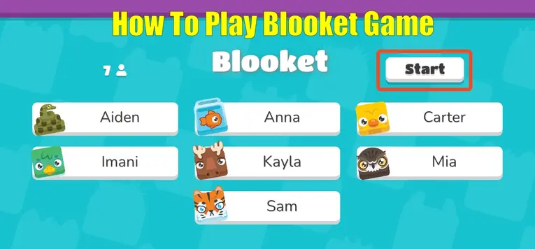 how to play blooket game